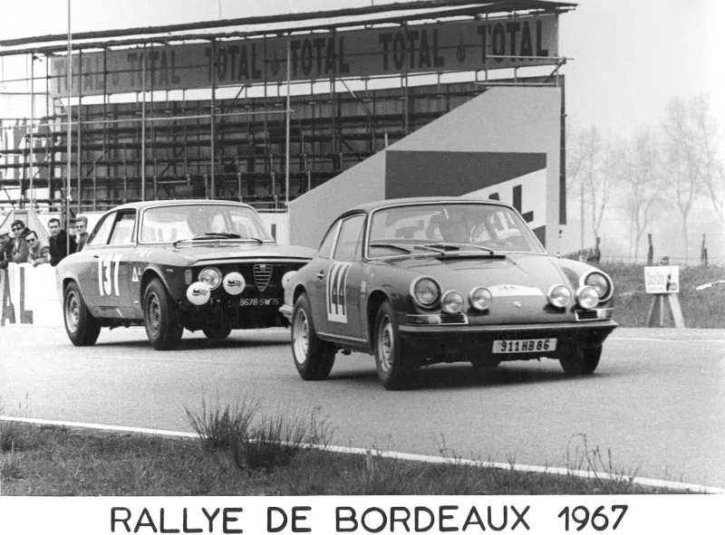 Rallye Bordeaux - Sud-Ouest 16.04.1967